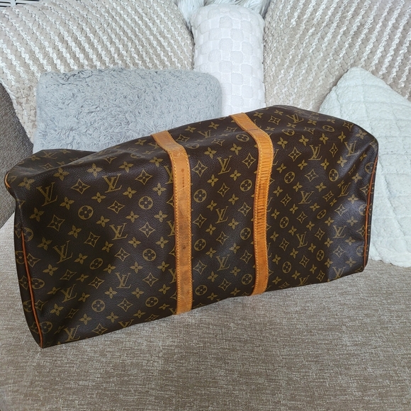 Louis Vuitton Keepall Bag Duffle 55 Monogram Canvas w/COA. - Picture 9 of 15